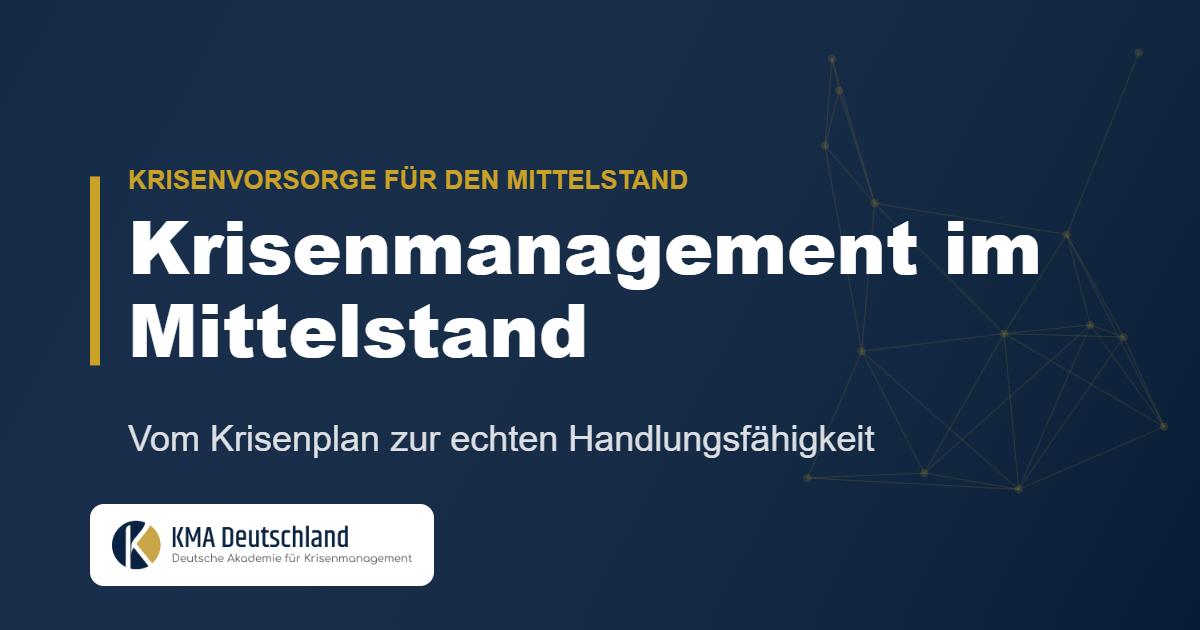 Krisenmanagement im mittelstand: krisenteam eines mittelständischen unternehmens bei einer krisensimulation