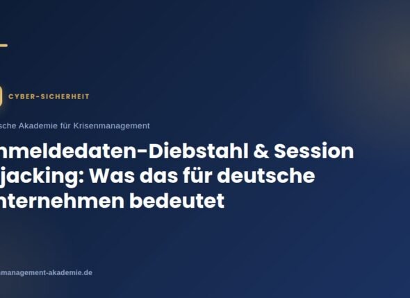 Anmeldedatendiebstahl & session hijacking: was das für deutsche unternehmen bedeutet | deutsche akademie für krisenmanagement