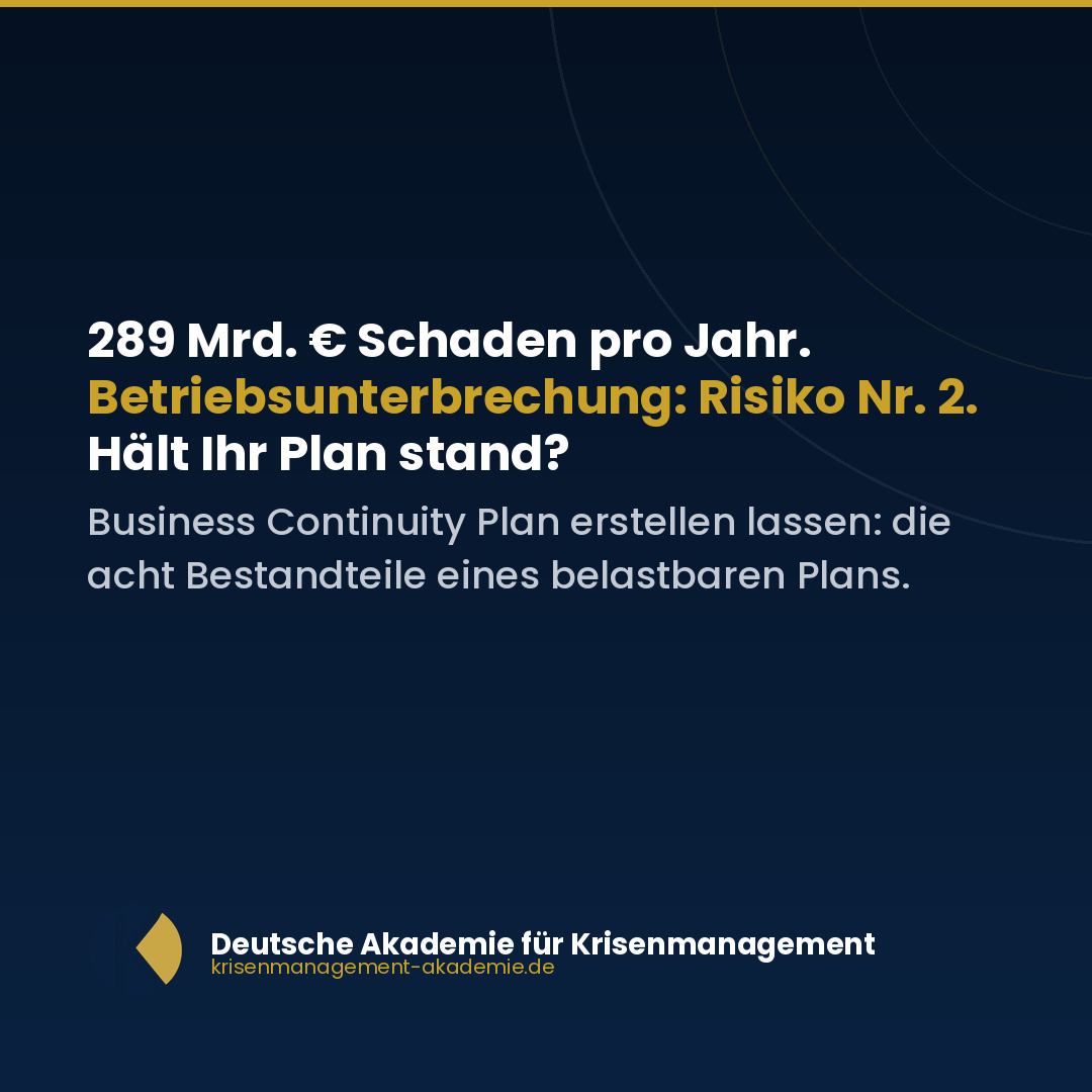 Business Continuity Plan Erstellen Lassen: Was Ein Belastbarer Plan Enthält | Krisenmanagement Business continuity plan erstellen lassen – acht bestandteile eines belastbaren plans im überblick