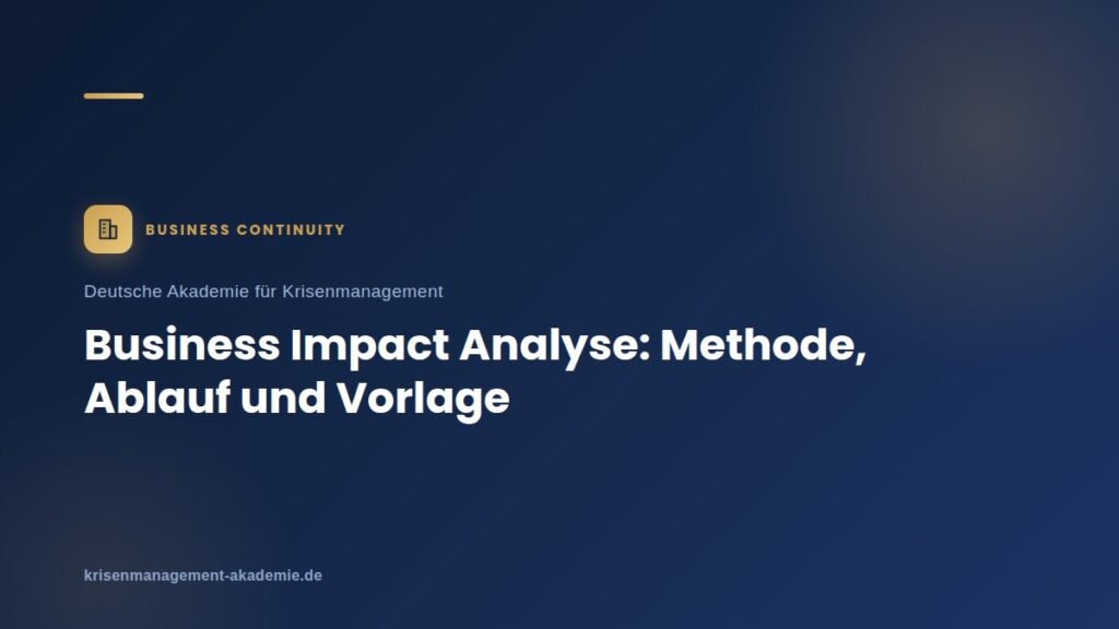 business-impact-analyse-methode-ablauf