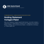 Holdingstatementvorlagenpaket — pdfcover