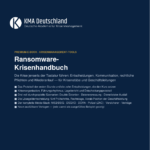 Cover des ransomwarekrisenhandbuch ebooks
